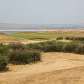 7th hole at Royal North Devon
